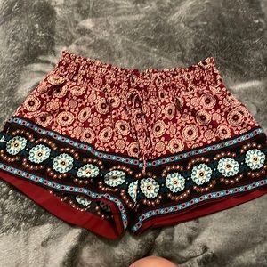 Boho cotton shorts
